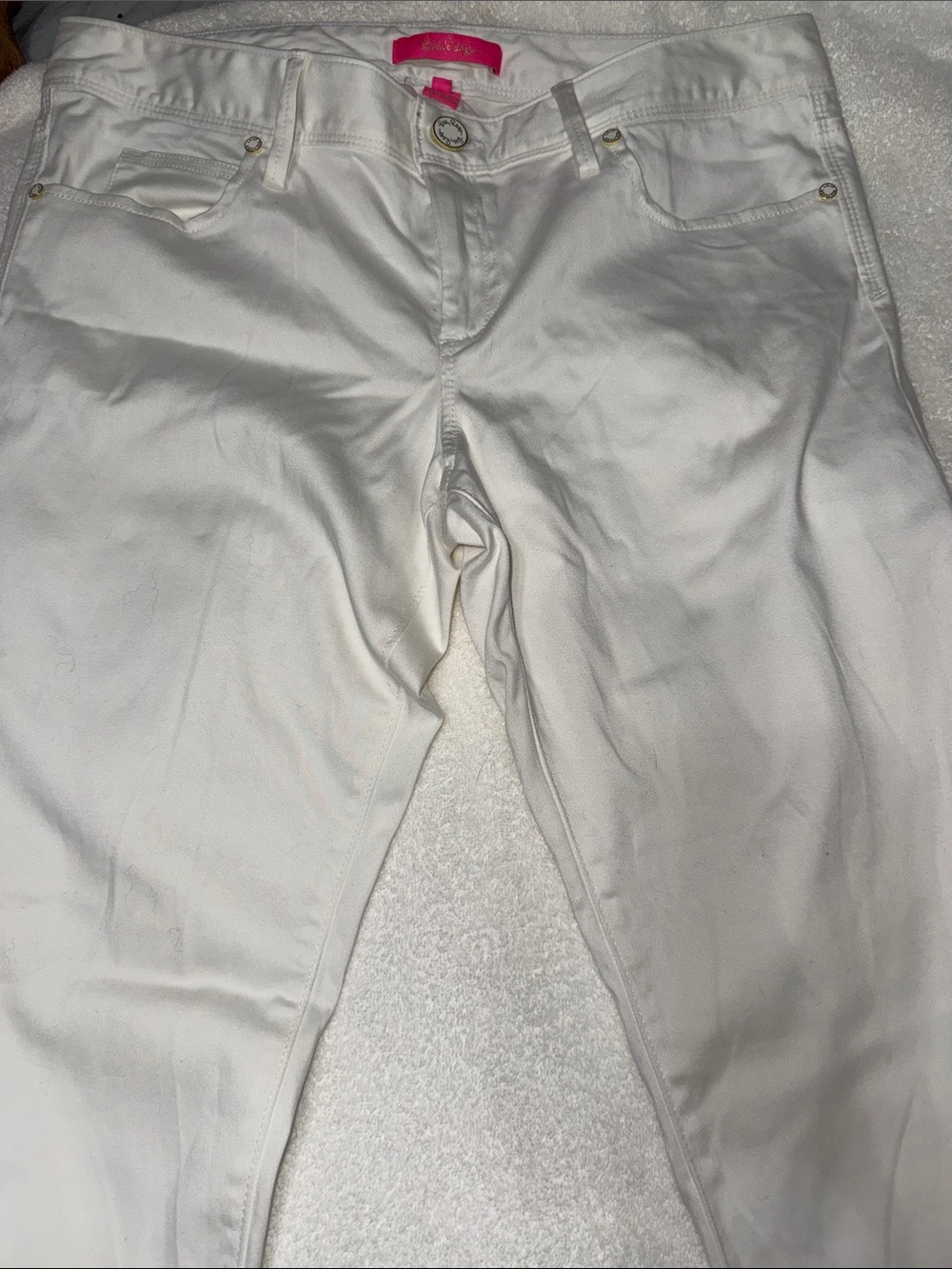 Lilly Pulitzer White Jeans